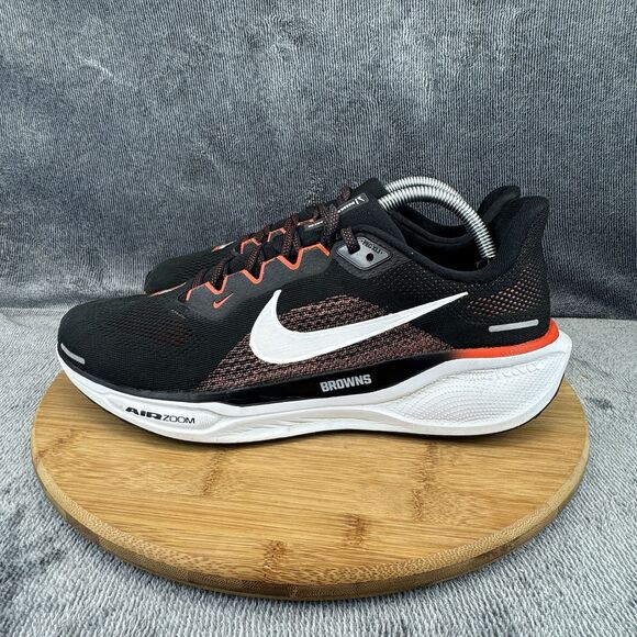 Cleveland Browns Nike Mens Pegasus 41 Size 10 Shoes Brown Running Sneakers NFL - Picture 3 of 9